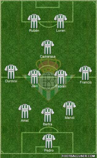 Real Betis B., S.A.D. Formation 2018