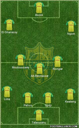 FC Nantes Formation 2018