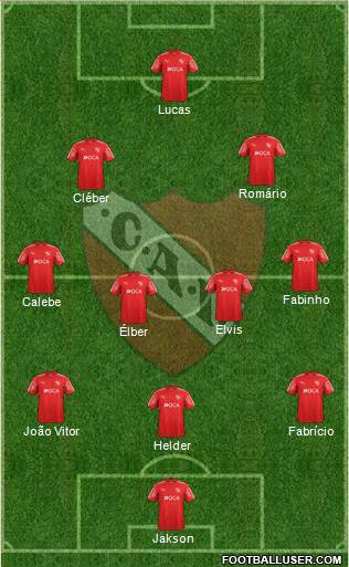Independiente Formation 2018