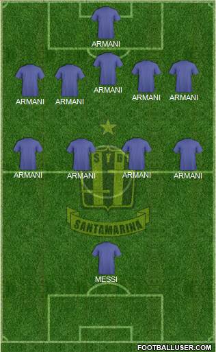 Deportivo Santamarina Formation 2018