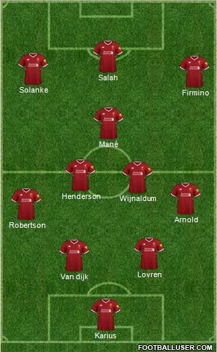 Liverpool Formation 2018