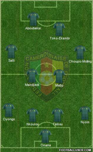 Cameroon Formation 2018