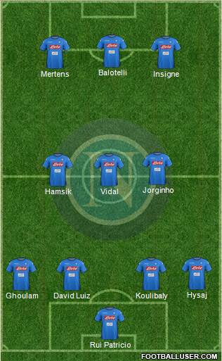Napoli Formation 2018