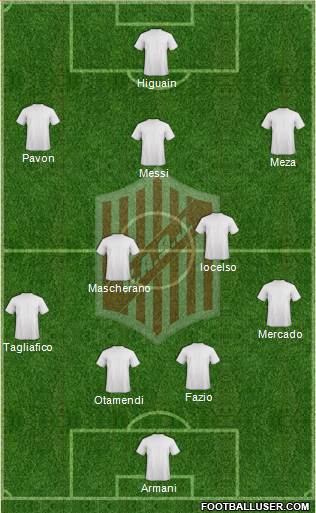 9 de Julio Formation 2018