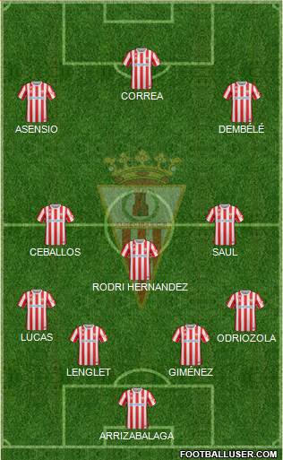 Algeciras C.F. Formation 2018
