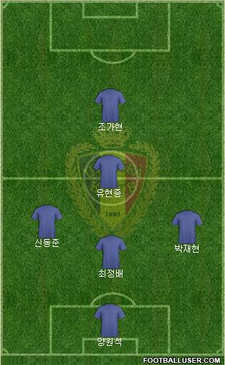 Belgium Formation 2018
