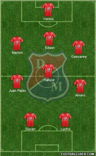 CD Independiente Medellín Formation 2018