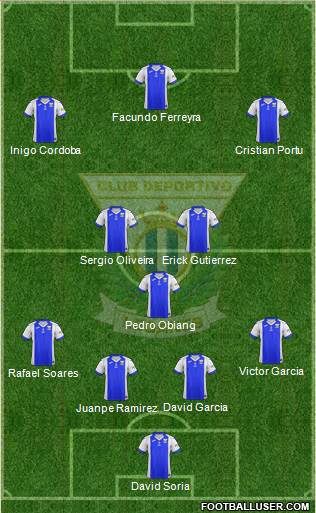 C.D. Leganés S.A.D. Formation 2018