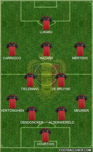 Belgium Formation 2018