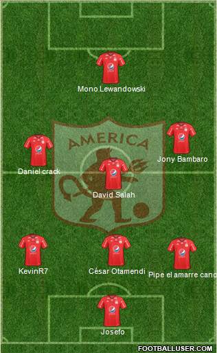 CD América de Cali Formation 2018