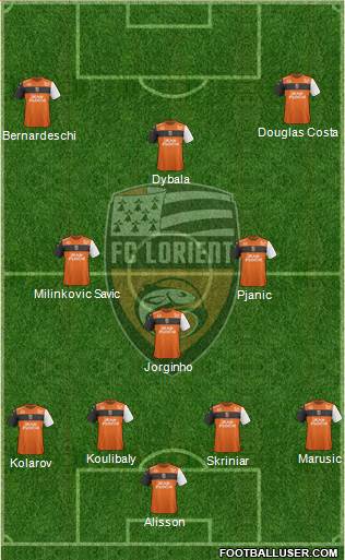 FC Lorient Bretagne Sud Formation 2018