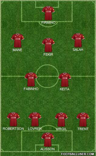 Liverpool Formation 2018