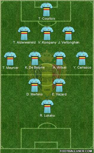 Belgium Formation 2018