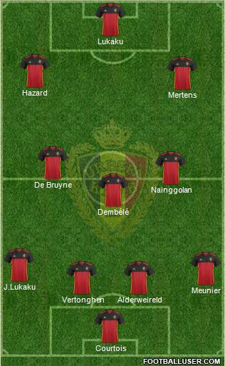 Belgium Formation 2018