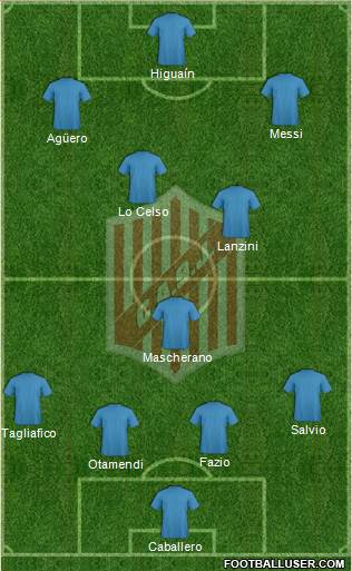 9 de Julio Formation 2018