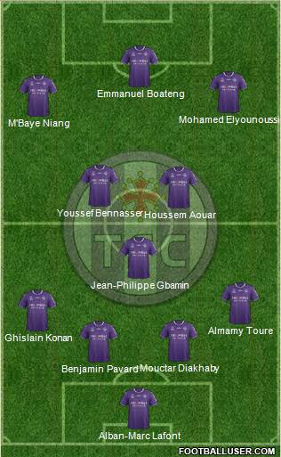Toulouse Football Club Formation 2018