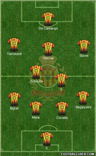 Yellow Red KV Mechelen Formation 2018