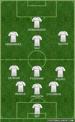 Leeds United Formation 2018
