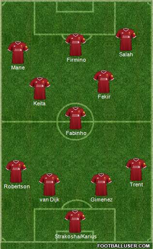 Liverpool Formation 2018