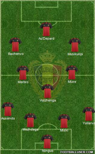 Belgium Formation 2018