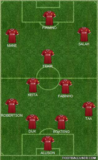 Liverpool Formation 2018