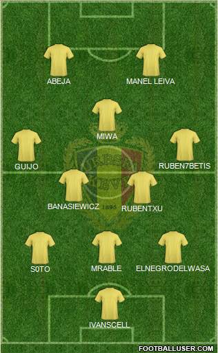 Belgium Formation 2018