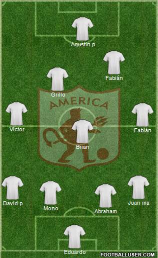 CD América de Cali Formation 2018
