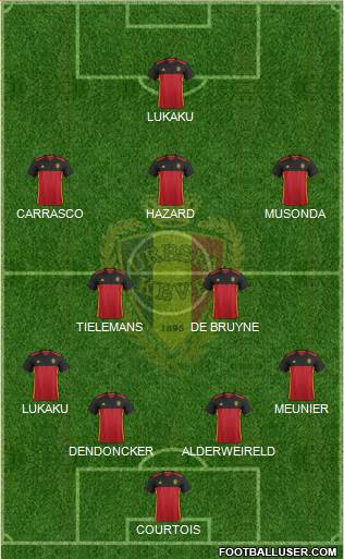 Belgium Formation 2018