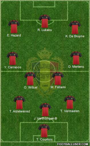 Belgium Formation 2018