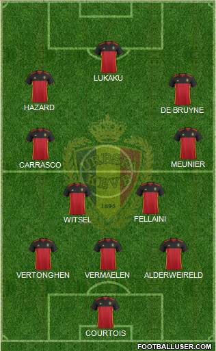 Belgium Formation 2018