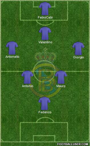 Real Brasil CF Formation 2018