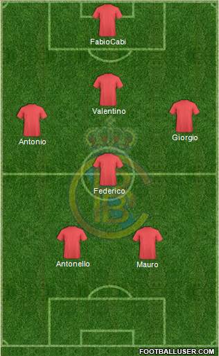 Real Brasil CF Formation 2018