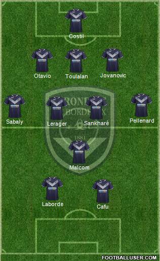 FC Girondins de Bordeaux Formation 2018