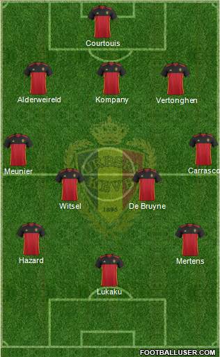 Belgium Formation 2018