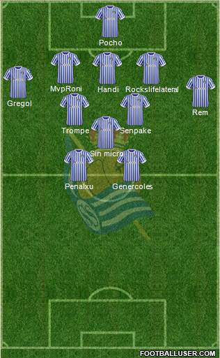 Real Sociedad C.F. B Formation 2018