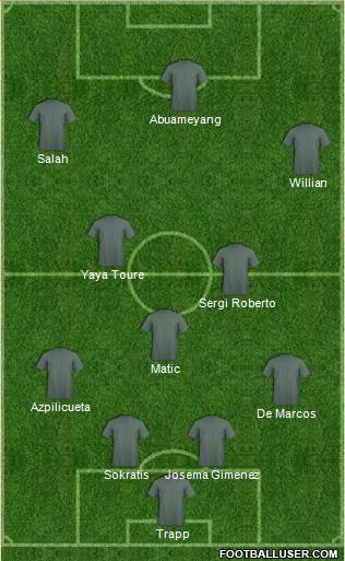 Pro Evolution Soccer Team Formation 2018