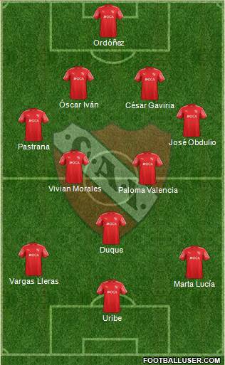 Independiente Formation 2018