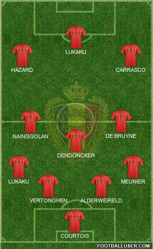 Belgium Formation 2018
