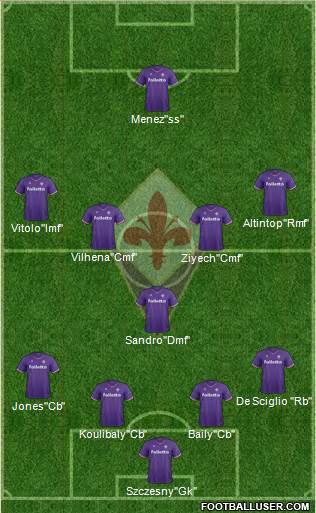 Fiorentina Formation 2018