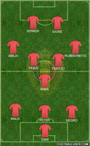 Belgium Formation 2018