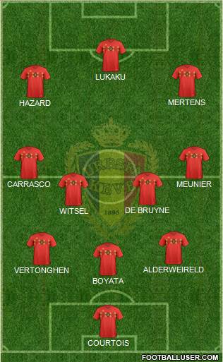 Belgium Formation 2018