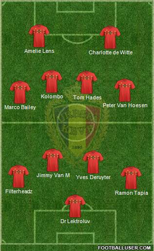 Belgium Formation 2018