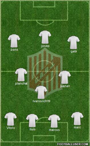 9 de Julio Formation 2018