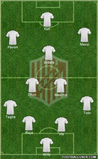 9 de Julio Formation 2018