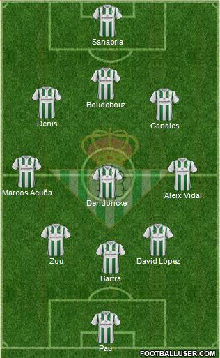 Real Betis B., S.A.D. Formation 2018