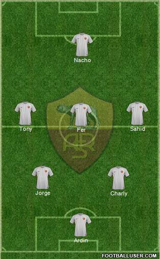 AS Roma Formation 2018