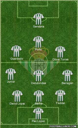 Real Betis B., S.A.D. Formation 2018