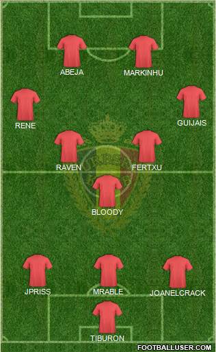 Belgium Formation 2018