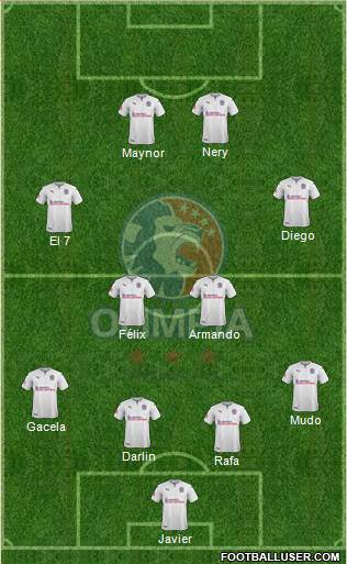CD Olimpia Formation 2018