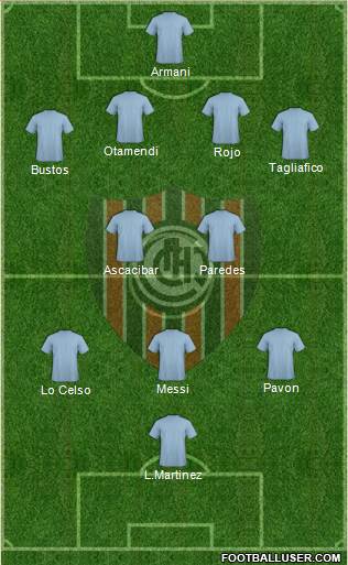 Chacarita Juniors Formation 2018